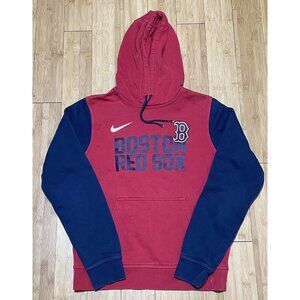 Nike • Boston Red Sox  Hoodie • Adult Small | Red & Blue |